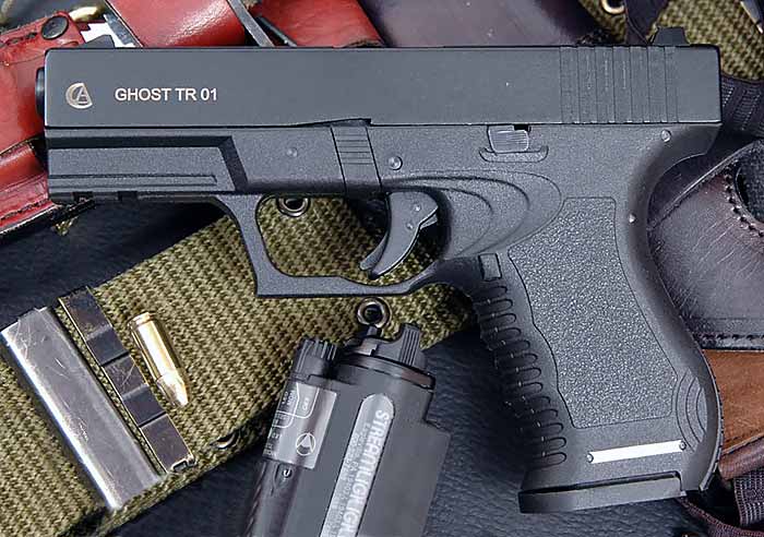 Akdal Ghost TR-01 Pistol - Scopes and Barrels