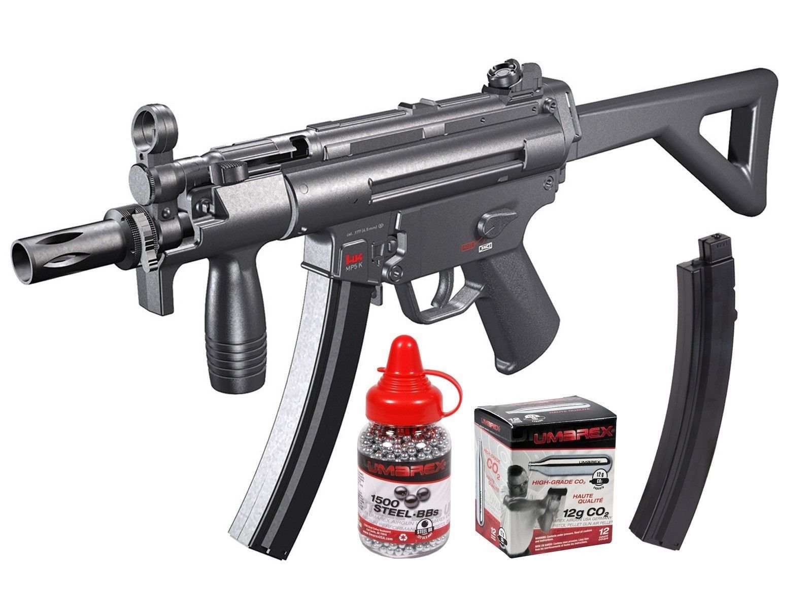 Blog: Heckler & Koch MP5 K-PDW Co2 AirPistol - Scopes and Barrels
