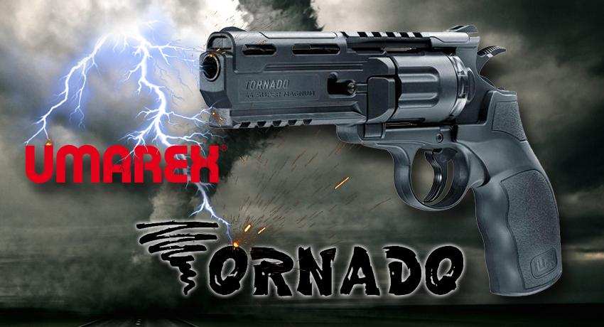 A Traditional Addition for your Backyard Plinking Stuff. Umarex Tornado Co2 Steel BBs Revolver. - Scopes and Barrels