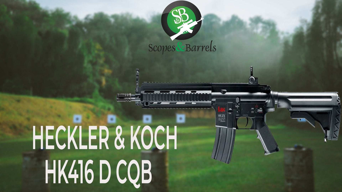 Fusil Airsoft HK416-D Umarex - Électrique - Semi/Auto - Puissance 0.5J - Noir - Pour Jeu Et Collection Puissance 0.5 Joule
