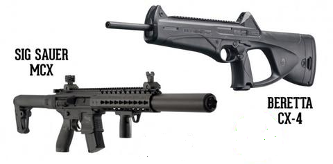 Blog: Face To Face: Beretta CX4 Storm vs. Sig Sauer MCX - Scopes and Barrels