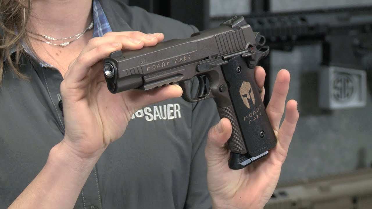 Blog: Sig Sauer 1911 Spartan CO2 AirPistol - Scopes and Barrels