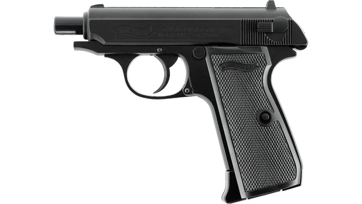 Walther PPK/S Black | Blowback – Scopes and Barrels