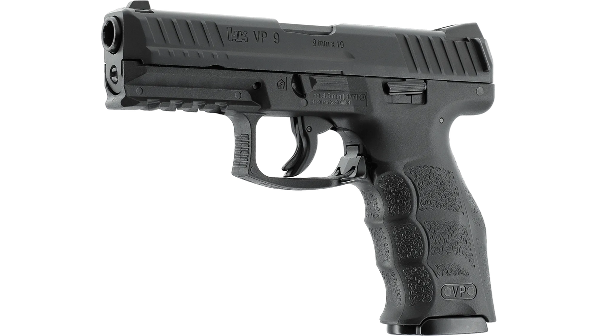 HK VP9 Black | Blowback – Scopes and Barrels