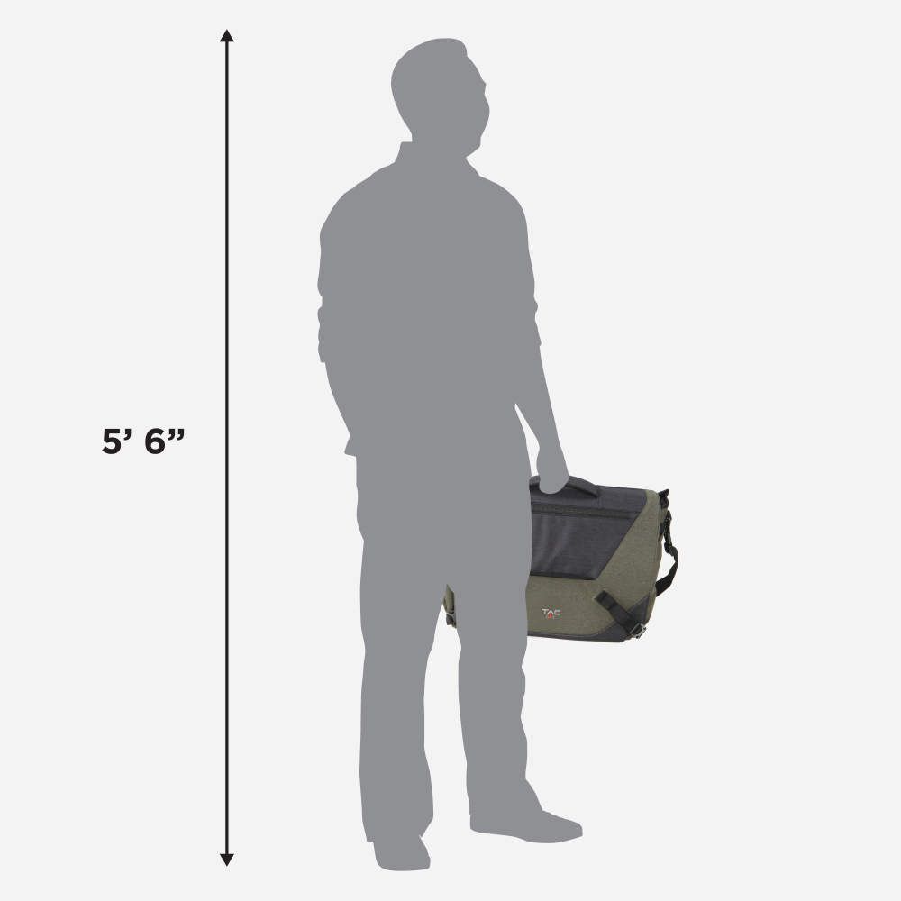 Allen Tac-Six Base Tactical Messenger Bag, Green