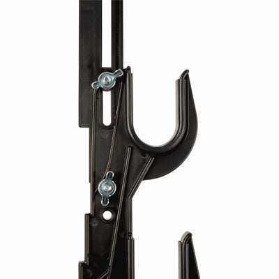 Allen Company Molded Truck Gun Rack for Rear Window - Gun Holder for Two Shotguns, Rifles, Bows, or Tools - Gun and Hunting Accessories for Car or Wall Mount - Adjustable 9.5