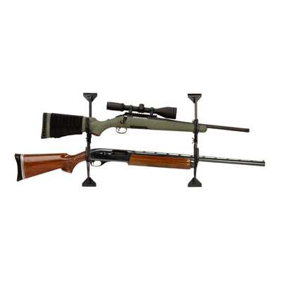 Allen Company Molded Truck Gun Rack for Rear Window - Gun Holder for Two Shotguns, Rifles, Bows, or Tools - Gun and Hunting Accessories for Car or Wall Mount - Adjustable 9.5