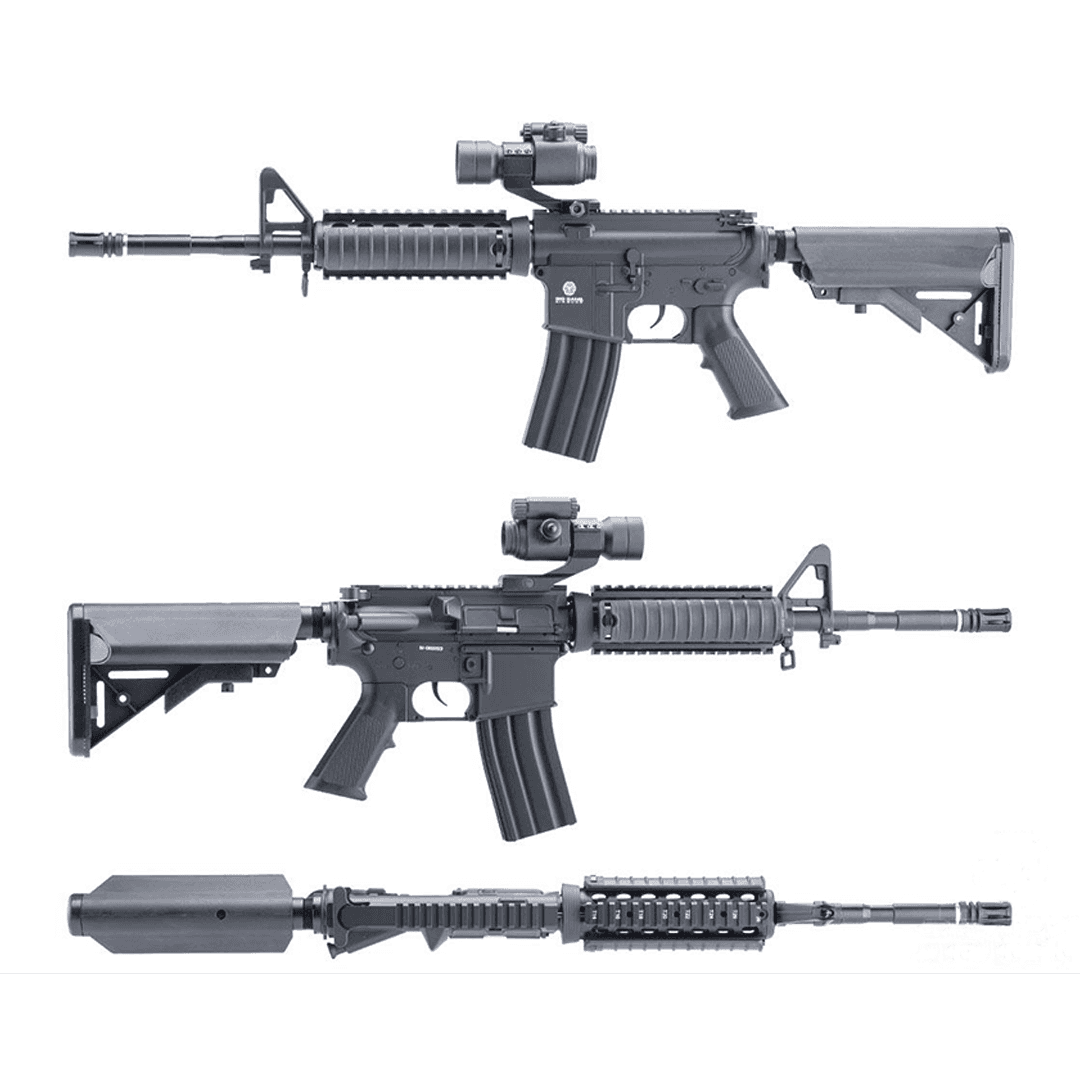 Big Bang Air Guns M4 Carbine CO2 Gas Air Rifle