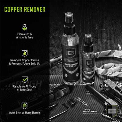 Breakthrough Clean Technologies Copper Remover, Pump Spray Bottle, 6oz, Clear