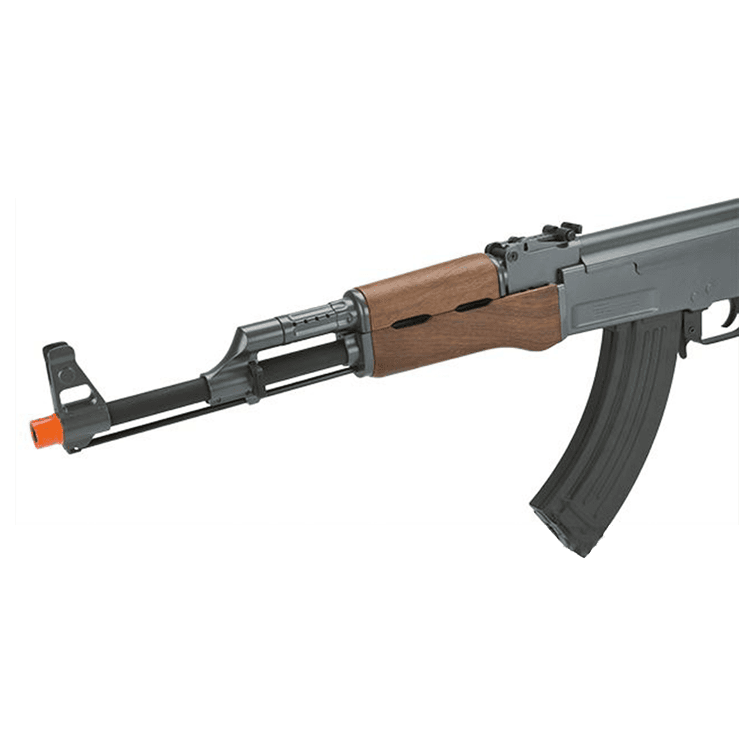 CYMA Sport AK47 Airsoft AEG Rifle (Model: Faux Wood Underfolding Stock)