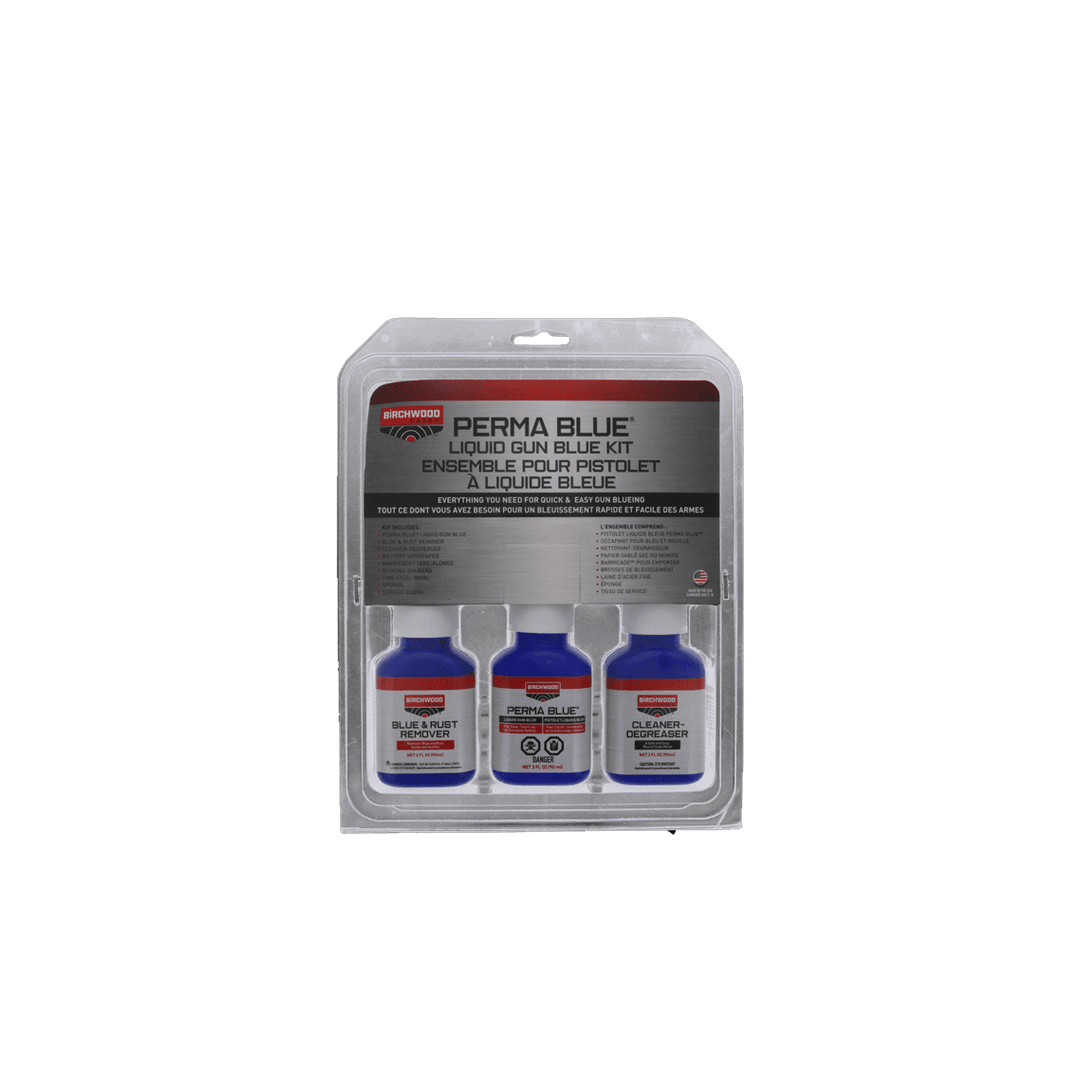 Birchwooh Casey Complete Perma Blue® Gun Blue Kit, Liquid