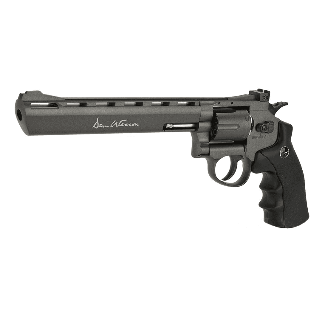 Dan Wesson CO2 Powered 4.5mm Airgun Revolver (Color: Grey / 8