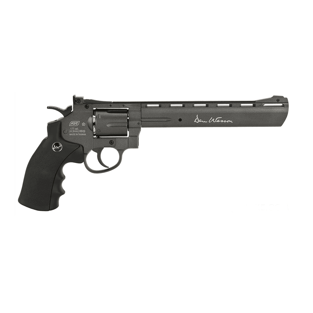 Dan Wesson CO2 Powered 4.5mm Airgun Revolver (Color: Grey / 8