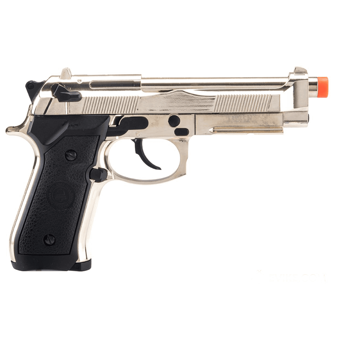 Double Bell M92 Tactical Gas Blowback Airsoft Pistol (Color: Gold)