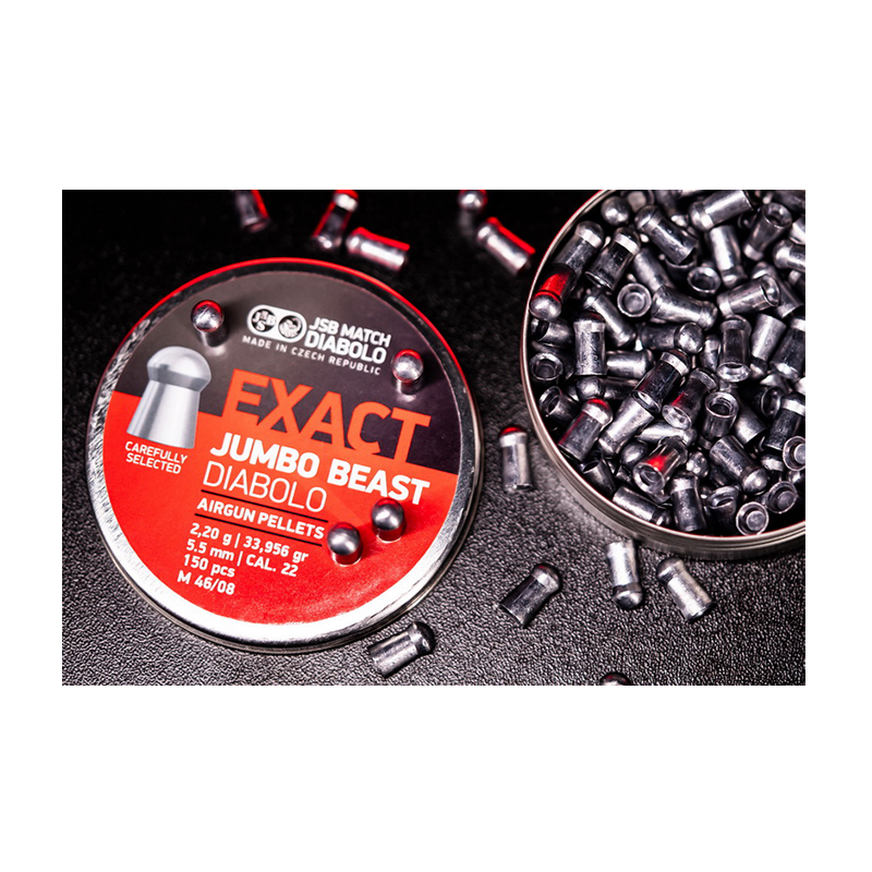 JSB Exact Jumbo Beast 5.5mm | 2.20 g | 33.956 gr | 150 Pcs