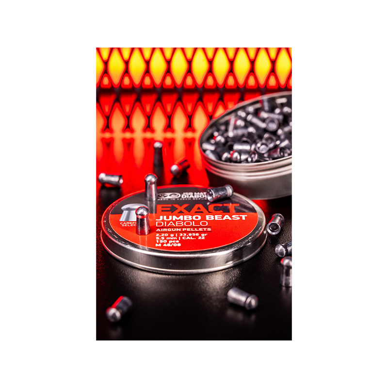 JSB Exact Jumbo Beast 5.5mm | 2.20 g | 33.956 gr | 150 Pcs