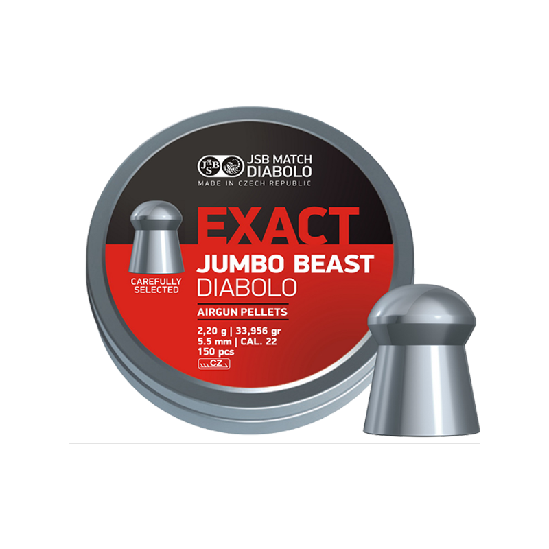 JSB Exact Jumbo Beast 5.5mm | 2.20 g | 33.956 gr | 150 Pcs