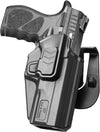 Gun & Flower Polymer OWB Holster Taurus TH9/TH9C | Black