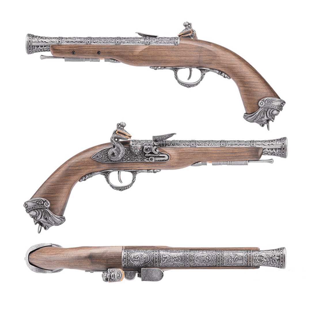 HFC 19th Century Flintlock Pirate Silver