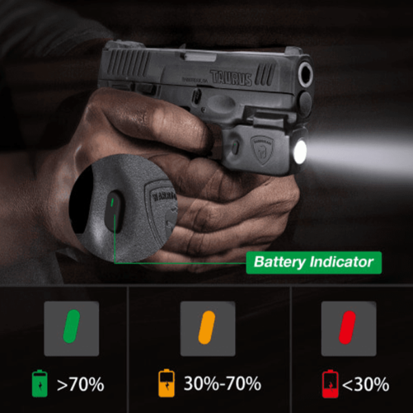 Mini Tactical weapon Light For Taurus G2C/G3C With Holster