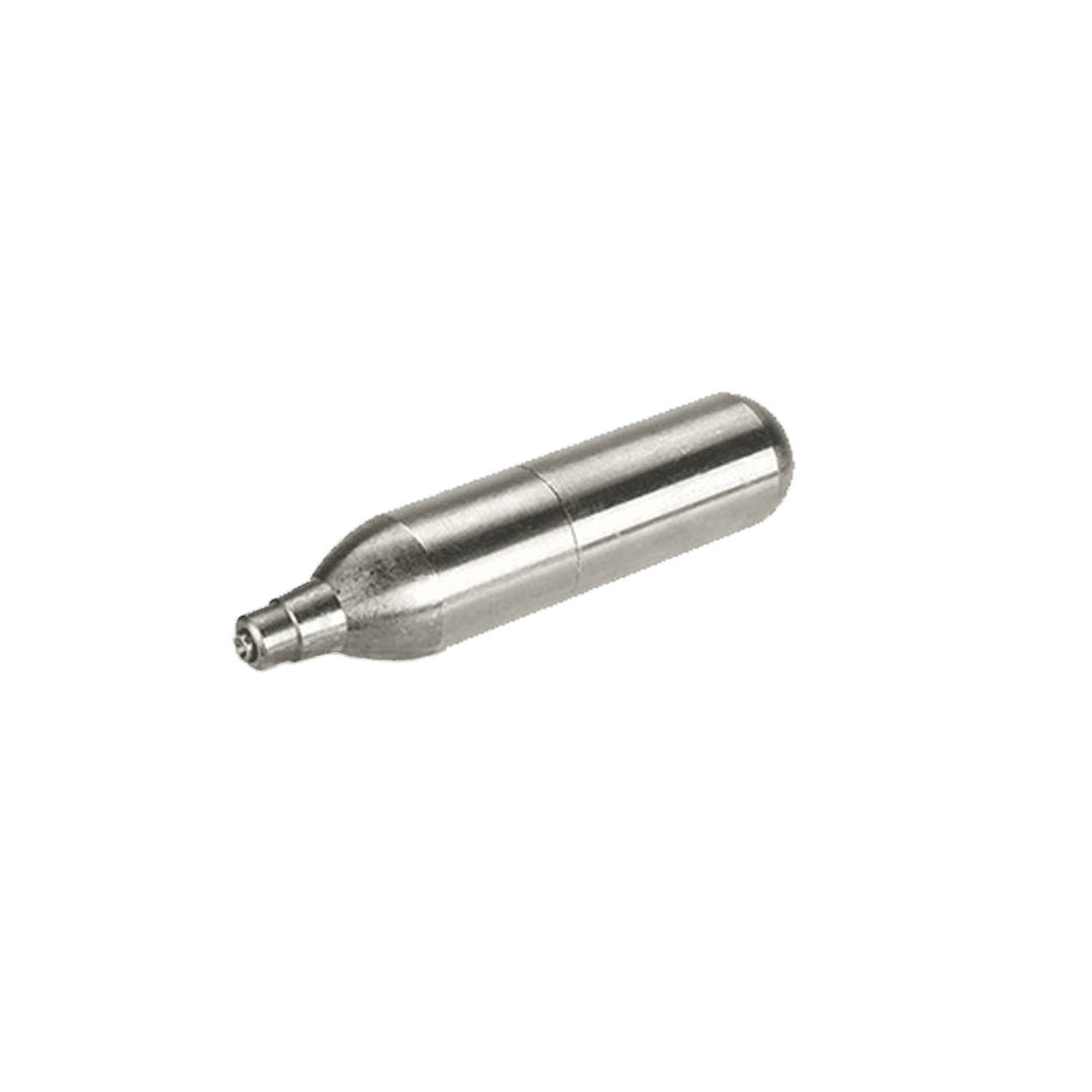 SHS Rechargeable Metal 12g Co2 / Green Gas Cartridge for Airsoft & Air Guns - Single