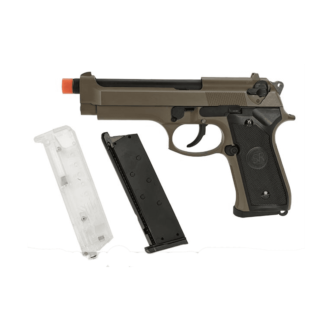 SRC Metal SR-92 M92 w/ 2-magazines | Dark Earth
