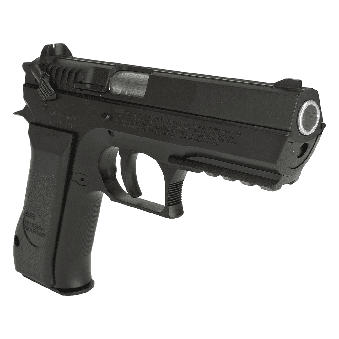 Evike Swiss Arms 941 Jericho Co2 Powered Airgun (.177 Cal BBS) - Black