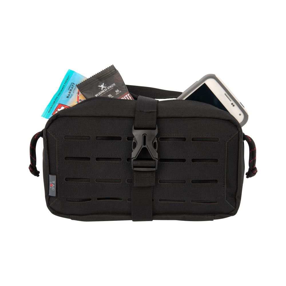Tac-Six Detachment Tactical Accessory Pouch, Removable Back Panel, 9