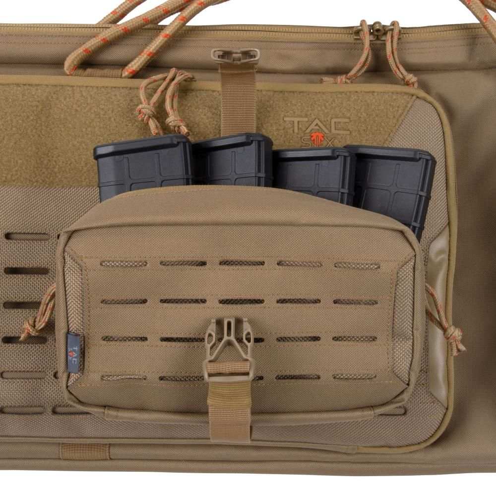 Tac-Six Detachment Tactical Accessory Pouch, Removable Back Panel, 9