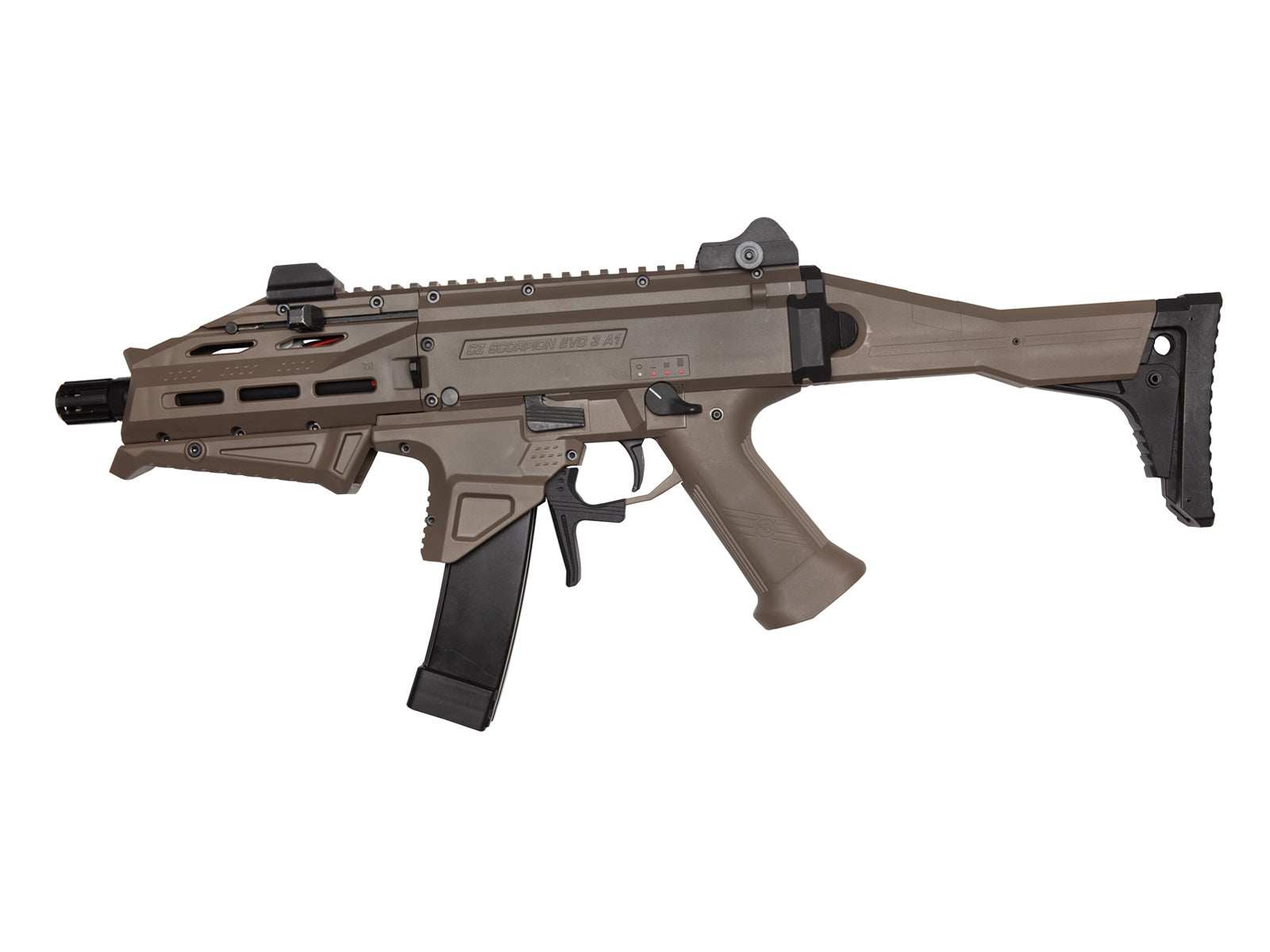 CZ Scorpion EVO 3 ATEK, AEG, M95, FDE-Dual Tone - Scopes and Barrels