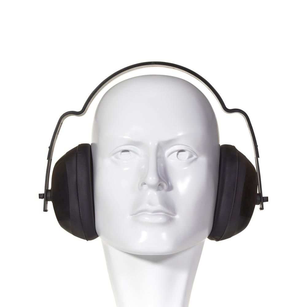 Allen Company Basic Safety Foam Hearing Protection Shooting Earmuffs, 23 dB NRR, Black - Scopes and Barrels