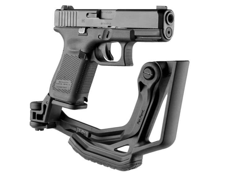 Cobra Foldable Stock for Glock - Scopes and Barrels