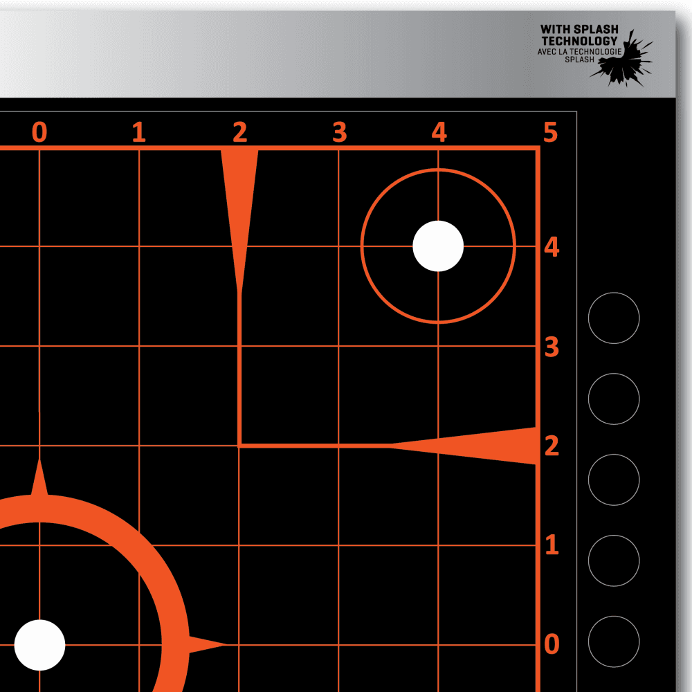 EZ AIM REFLECTIVE ADHESIVE 12X12 SIGHT GRID, 4 PACK BY ALLEN - Scopes and Barrels