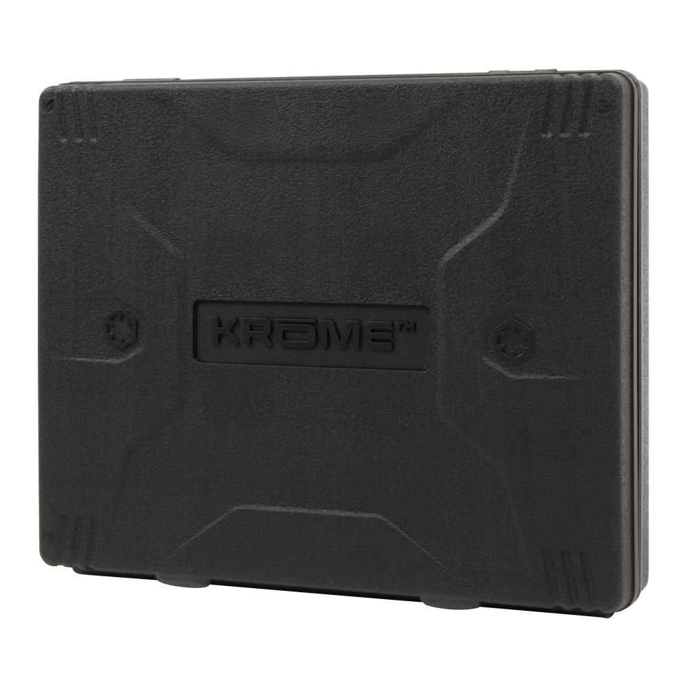 Krome Compact Handgun Cleaning Kit, .22, .38, 9mm, 357, .44, &.45 Cal., 14-Pieces, Black by Allen - Scopes and Barrels