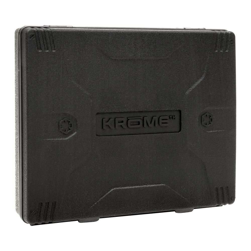 Krome Compact Handgun Cleaning Kit, .22, .38, 9mm, 357, .44, &.45 Cal., 14-Pieces, Black by Allen - Scopes and Barrels