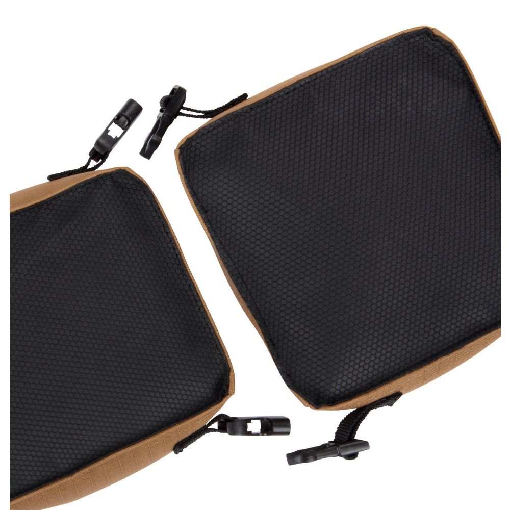 X-FOCUS FILLED FRONT/REAR SHOOTING REST COMBO, COYOTE BY ALLEN - Scopes and Barrels