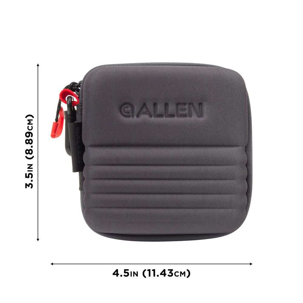 Allen Company Competitor Choke Tube Molded Case & 3 Extended Vials, Gray - Scopes and Barrels