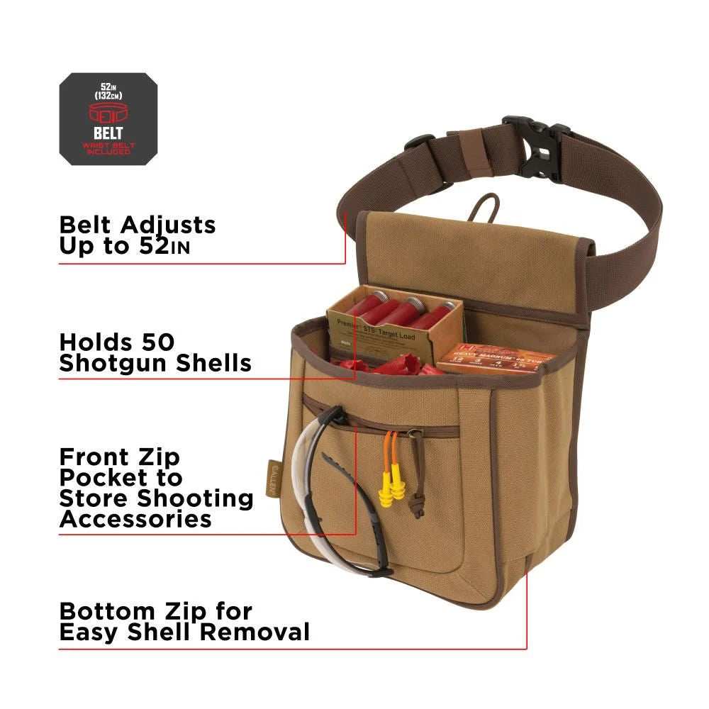 Allen Company Rival Double Compartment Shell Bag & 52