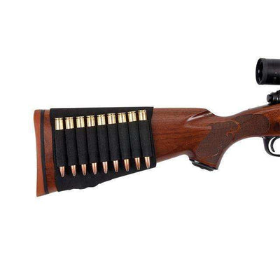 Allen Basic Buttstock Shell Holder for Rifles Black