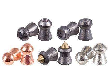H&N Sport Hunting Pellets Sampler Set, 5 Types, .22 Cal