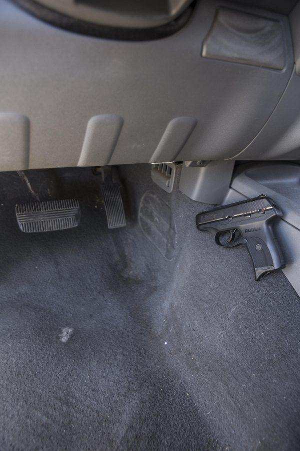 Magnetic Handgun Mount By Allen