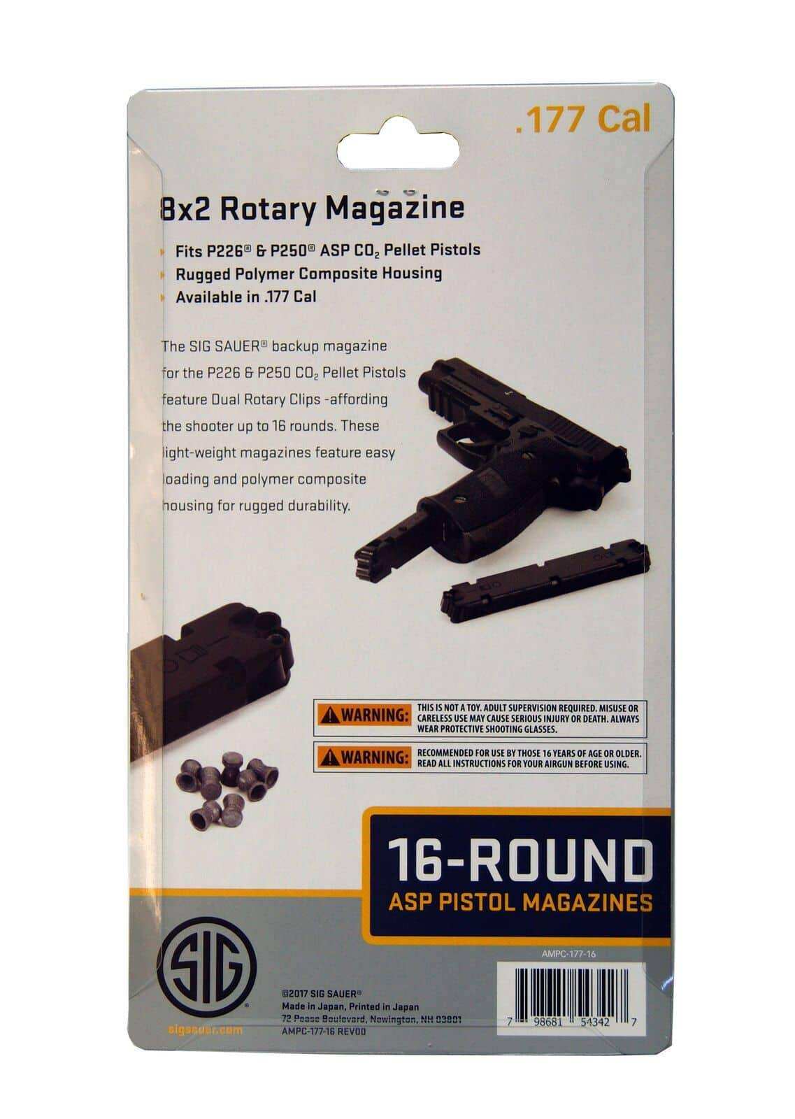 Sig Sauer P226 & P250 Magazine Pack of 2