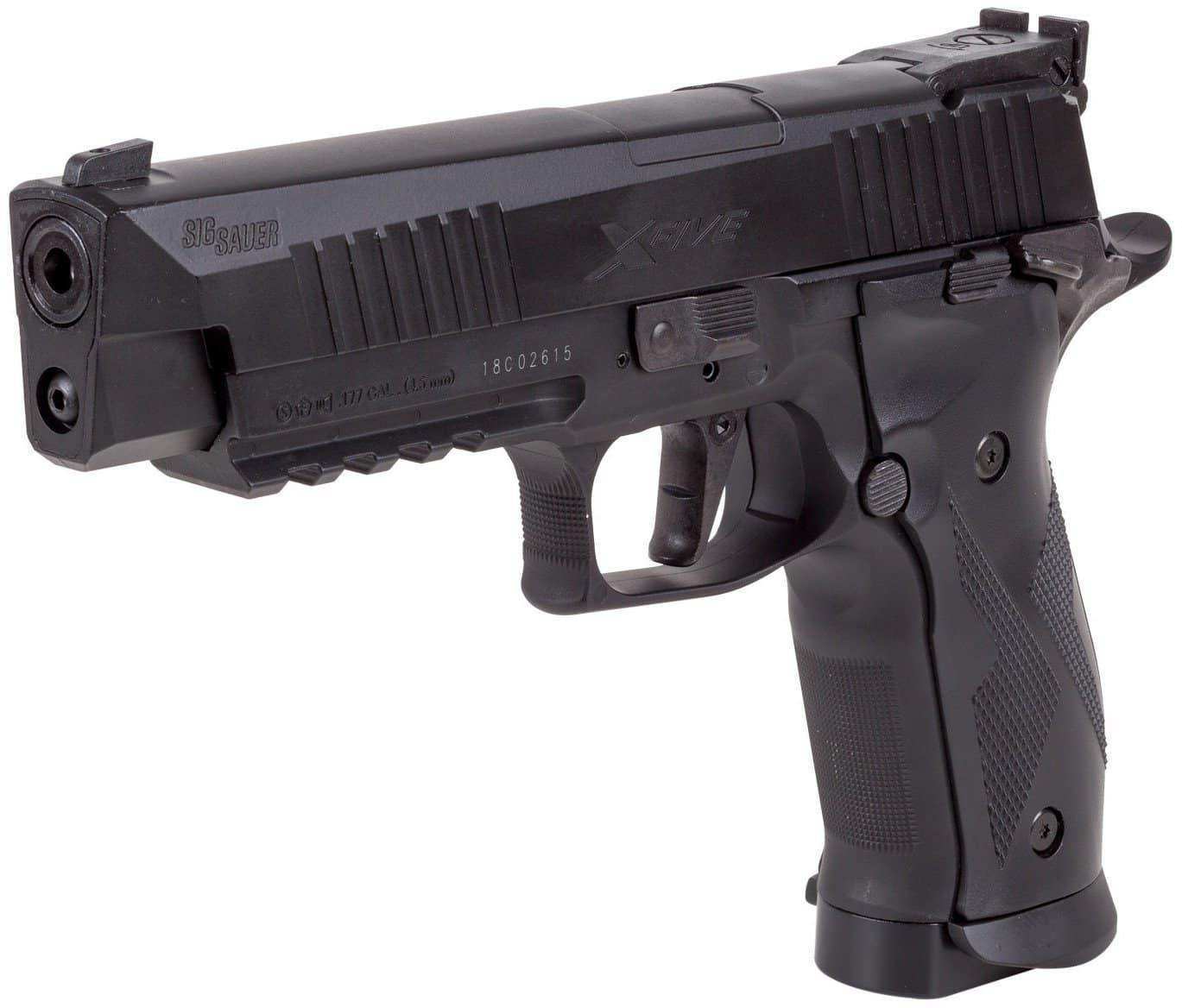 Sig Sauer X-Five ASP CO2 Blowback Black Pellet Pistol .177 Cal