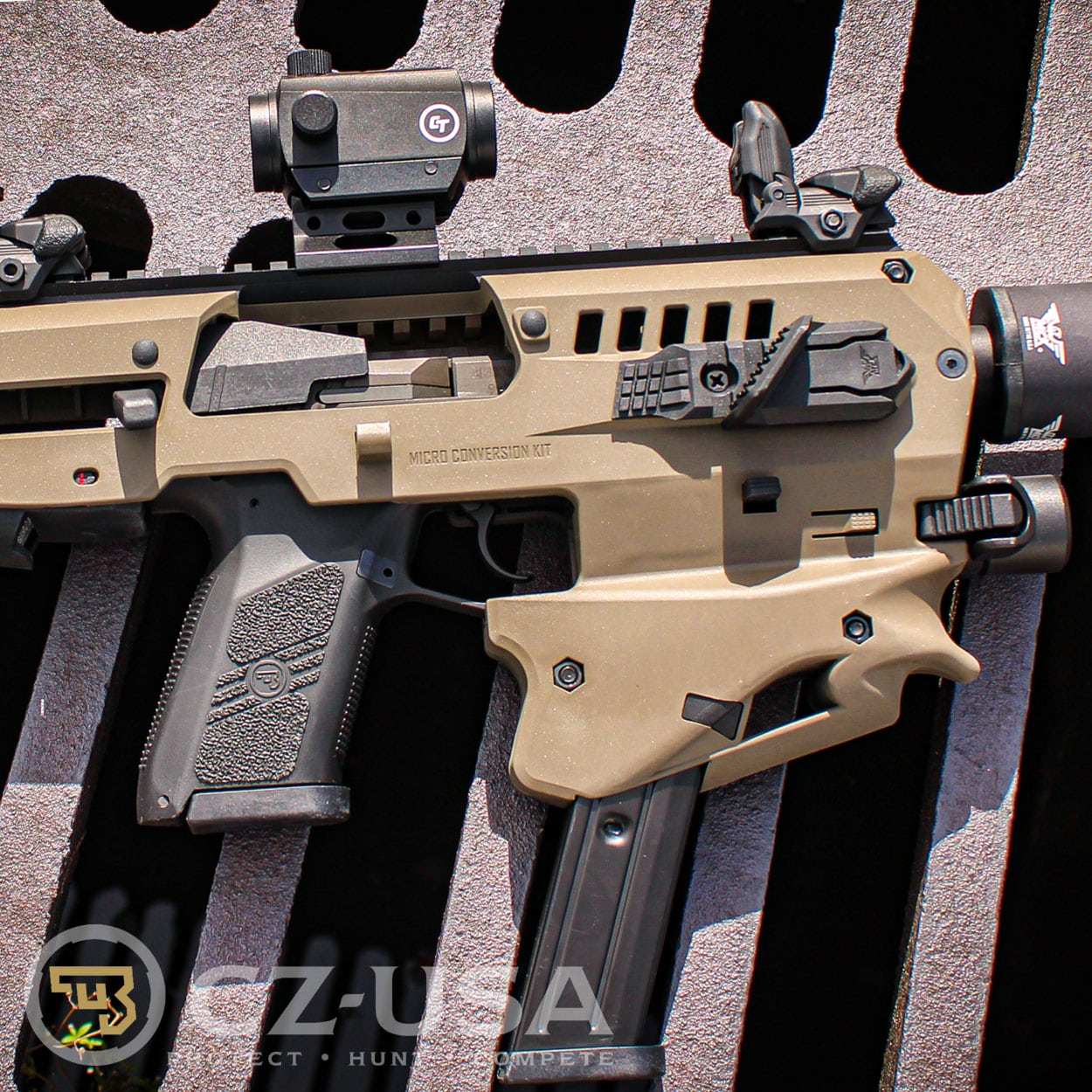 Micro Conversion Kit for CZ 07/09 Gen 2 Series - Scopes and Barrels