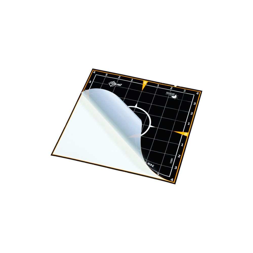 EZ AIM ADHESIVE SPLASH SIGHT-IN GRID 8 X 8, 6 PACK BY ALLEN - Scopes and Barrels