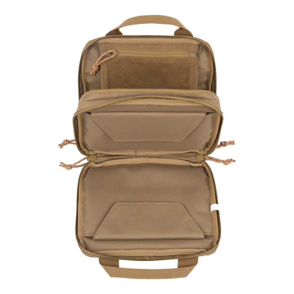 TAC SIX CREW TACTICAL PISTOL CASE, COYOTE BY ALLEN - Scopes and Barrels