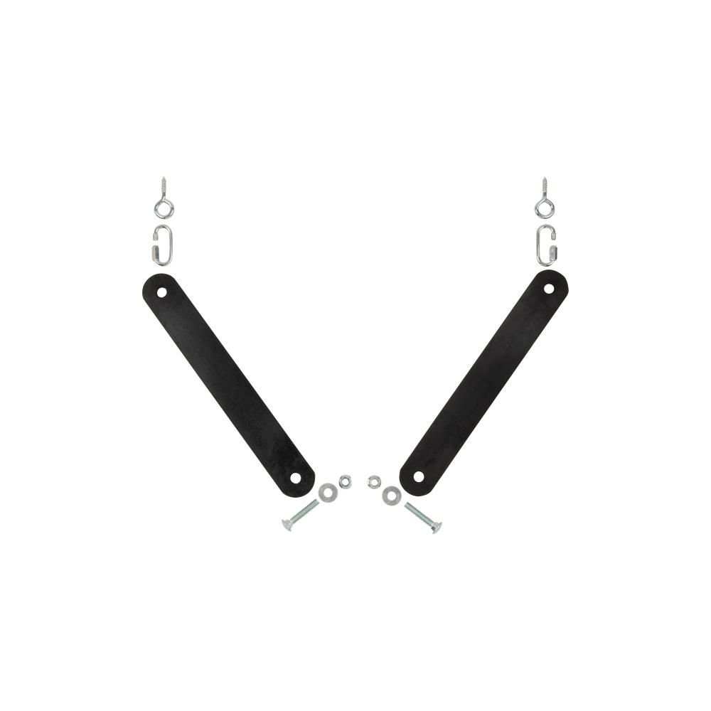 EZ Aim Rubber Strap Gong Target Hanging Kit, Black - Scopes and Barrels