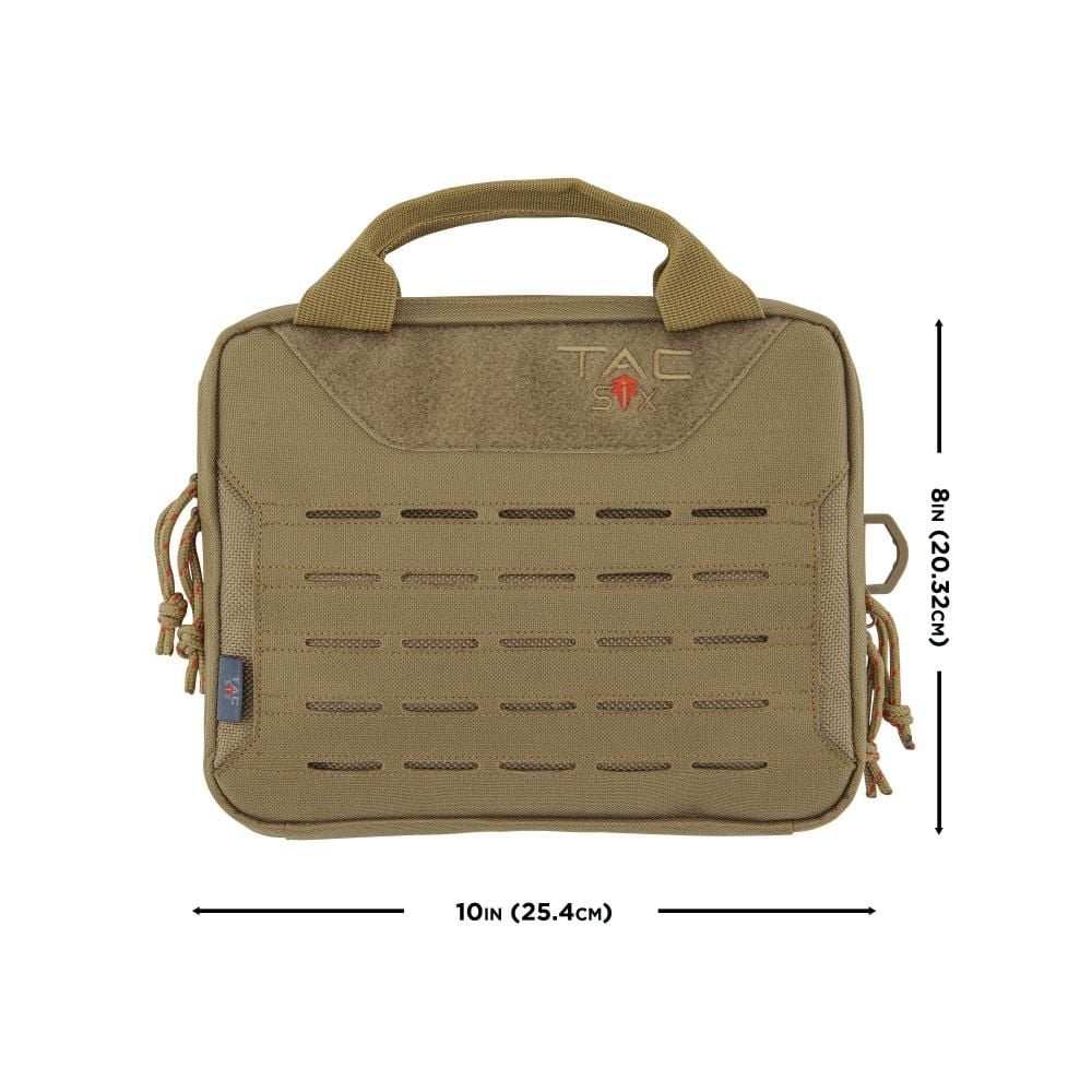 TAC SIX CREW TACTICAL PISTOL CASE, COYOTE BY ALLEN - Scopes and Barrels