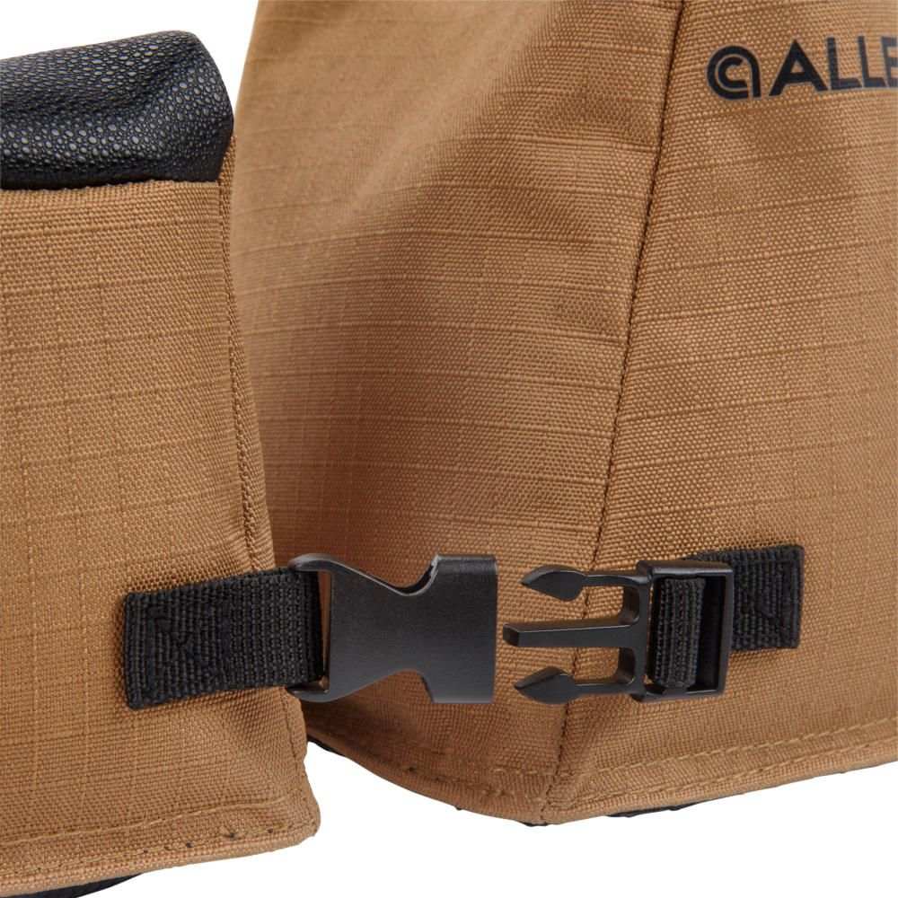 X-FOCUS FILLED FRONT/REAR SHOOTING REST COMBO, COYOTE BY ALLEN - Scopes and Barrels