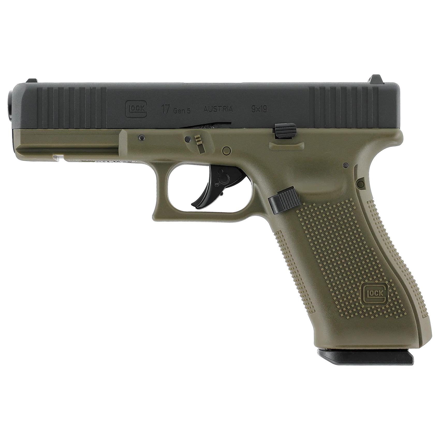 Glock 17 Gen 5 Battlefield Green | Blowback
